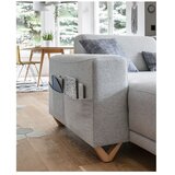 Miuform Svijetlo siva sklopiva/s prostorom za odlaganje kutna garnitura (s desnim kutom/u obliku slova "U") Classy Sophie – | shoptok.hr
