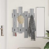  Vješalica za kapute na zidu Zidne Siva Sonoma 60 x 3 x 82 cm | shoptok.hr