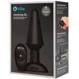 b-Vibe Analna kupa Rimming XL, 16cm, Crna Cene