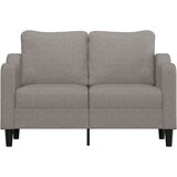  Dvosjed od tkanine smeđesivi 120 cm Tupe | Shoptok.si