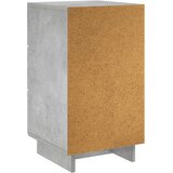  Noćni ormar Betonska siva 33,5 x 34,5 x 60 cm Konstruirano drvo | shoptok.hr