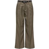 Jacqueline De Yong Lahkotne hlače & Harem hlače Jdyhayes Hw Belt Pant Tlr 15356645 Kostanjeva Cene