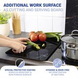 Wenko Zaštitni poklopci za štednjak u setu od kaljenog stakla 2 kom 52x30 cm Black Marble – | shoptok.hr