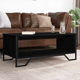  Stolić za kavu crni 100 x 51 x 40 cm od konstruiranog drva | shoptok.hr