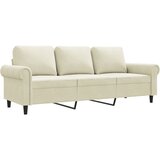 Maison Chic kavč - Sofa - Kanape krem 180 cm žamet, (21726576) | Shoptok.si