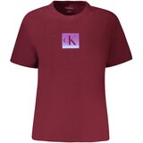 Calvin Klein WOMEN&#39;S SHORT SLEEVE T-SHIRT RED Cijene