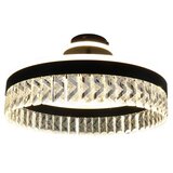  led prigušiva plafonska svetiljka LED/75W/230V 3000-6500K crna + daljinski upravljač | Eponuda.com