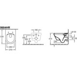 Villeroy & Boch VILLEROY BOCH ARCHITECTURA KONZOLNA WC ŠOLJA RIMLESS 5684HR01 Cene