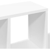  Zidna polica bijela 100 x 20 x 53 cm od konstruiranog drva | shoptok.hr