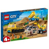 Lego City 60391 Gradbeni tovornjaki in žerjav z ru&scaron;ilno kroglo cene