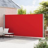  Uvlačiva bočna tenda za terasu 220 x 600 cm crvena | shoptok.hr