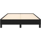  Za krevet crni 120 x 200 cm od tkanine | shoptok.hr