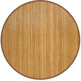  Okrugli tepih Prirodni 100 cm Bambus | shoptok.hr