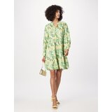 Line of Oslo Dolga srajca zelena / svetlo zelena / svetlo oranžna / bela | Shoptok.si