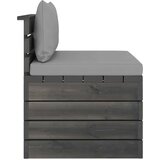  2-dijelna vrtna garnitura od paleta od borovine s jastucima | shoptok.hr