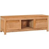 vidaXL TV omarica 100x30x35 cm trdna tikovina Cene