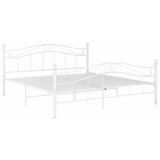  Okvir za krevet bijeli metalni 140 x 200 cm | shoptok.hr