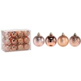Molarem Home Set od 24 kuglice za božićno drvce – 6 cm, roza | shoptok.hr