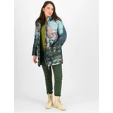 Blutsgeschwister Green-Blue Women's Quilting Jacket Mountain Cloud - Women