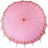  Suncobran Ostalo Ružičasta x 260 cm Pamuk i čvrsto drvo | shoptok.hr