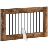  Vrata za pse z stojali 4 pcs Dimljen hrast 100 x 60 cm, (5000232739) | Shoptok.si