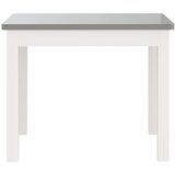  3-dijelni set dječjeg stola i stolica bijelo-sivi MDF | shoptok.hr