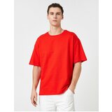 Koton Basic Oversize T-Shirt Crew Neck Half Sleeve Cene