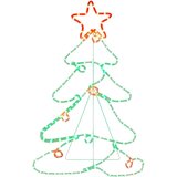  Figura božićnog drvca sa 144 LED žarulje 88 x 56 cm | shoptok.hr