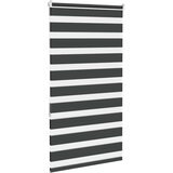 vidaXL idaxl zebra senčilo črna 90x150 cm tkanina širina 85,9 cm poliester | Shoptok.si