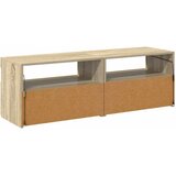 TV ormarići s LED svjetlima 2 kom boja hrasta 60 x 35 x 40 cm | shoptok.hr