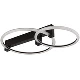 Globo 48050D1S - LED plafonsko svetlo FLETCHER LED/24W/230V 3000K 58x38 cm crna Cene