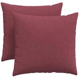  Jastučići za sofu 2 pcs Vinska crvena 45 x 45 cm tkanina | Eponuda.com