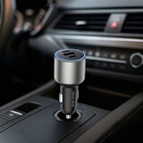 BLAVEC Auto punjač USB + 2xType C - QC 3.0 + PD (95W) s Type C na Type C kabelom Slike