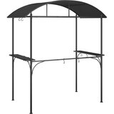  Sjenica za roštilj s policama antracit 220x115x230 cm čelična | shoptok.hr