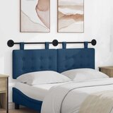  Viseće uzglavlje kreveta tkanina - Plava 140 cm bez LED | shoptok.hr