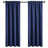 INF Moderne minimalistične zatemnitvene zavese za dnevno sobo in spalnico Blue S, (5000235645) | Shoptok.si
