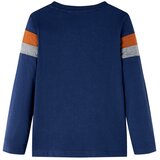  Dječja majica dugih rukava modra 116 | shoptok.hr