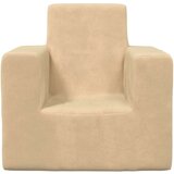  Otroški kavč krem mehak pliš, (20698442) | Shoptok.si