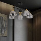 Toolight Viseća Lampa G085-5C Crna Siva | shoptok.hr