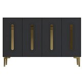 Hanah home Komoda s ladicama, 120x75x32cm, antracit | Eponuda.ba