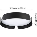Eglo 99621 - led plafonsko svetlo valcasotto LED/21,6W/230V | Eponuda.com