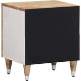 vidaXL Noćni ormarići 2 kom 40x33,5x46 cm Puno drvo Mango | shoptok.hr