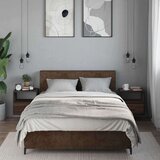 vidaXL Zidni noćni ormarići 2 kom smeđi hrast 40x31x39,5 cm | shoptok.hr