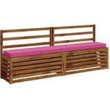  Jastučić za klupu - 1 dio VUGHT 100% poliester Ružičasta - Roza (poliester) 170 x 30 cm 1 | shoptok.hr