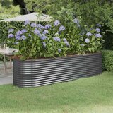  Povišena vrtna gredica od pocinčanog čelika 296x80x68 cm antracit | shoptok.hr