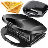  750W dvojni toaster opekač za 2 sendviča črn | Shoptok.si