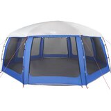  Šator za bazen s uklonjivim letvicama i mrežastim stjenkama Plava 690 x 690 cm | Shoptok.si