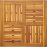 Stolna ploča 80x80x2,2 cm četvrtasta od masivnog drva bagrema | shoptok.hr