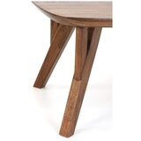Light &amp;amp; Living Stolić za kavu od masivnog bagrema u tamnoj prirodnoj boji 65x120 cm Quenza &amp;ndash; Slike