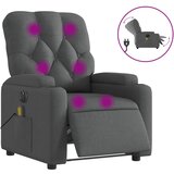 Maison Chic Električni masažni naslanjač - Relax naslanjač temno sivo blago, (22061743) Cene